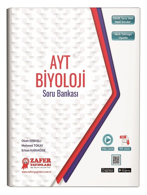 Zafer YKS AYT Biyoloji Soru Bankası Zafer Yayınları
