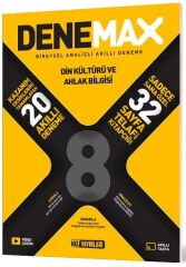 Hız Yayınları 8. Sınıf Din Kültürü ve Ahlak Bilgisi Denemax 20 li Akıllı Deneme Hız Yayınları
