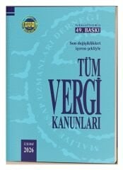 MHUD 2026 Tüm Vergi Kanunları 49. Baskı Maliye Hesap Uzmanları Derneği Yayınları