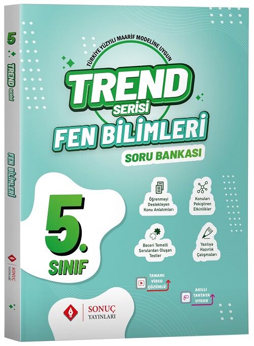 Sonuç 5. Sınıf Fen Bilimleri Trend Soru Bankası Sonuç Yayınları