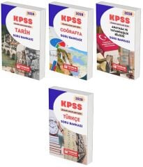 Teorem 2028 KPSS Lise Ön Lisans Tarih + Coğrafya + Vatandaşlık + Türkçe Soru Bankası 4 lü Set Teorem Yayıncılık