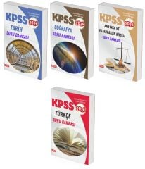 Teorem 2026 KPSS Lise Ön Lisans Tarih + Coğrafya + Vatandaşlık + Türkçe Soru Bankası 4 lü Set Teorem Yayıncılık