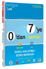 Tonguç 7. Sınıf 0 dan 7 ye Sayısal Konu Anlatımlı Soru Bankası Tonguç Akademi