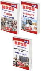 Teorem 2028 KPSS Lise Ön Lisans Tarih + Coğrafya + Vatandaşlık Soru Bankası 3 lü Set Teorem Yayıncılık