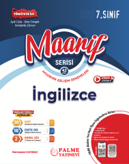 Palme 7. Sınıf İngilizce Maarif Haftalık Denemeler Palme Yayınları