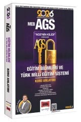 YENİ AGS - Yargı 2026 MEB-AGS nin Kilidi Eğitim Bilimleri Türk Milli Eğitim Sistemi Konu Anlatımlı Modül-2 - Mustafa Alkan Yargı Yayınları