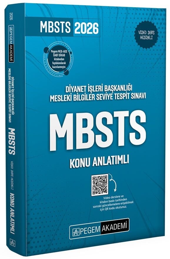 Pegem 2026 MBSTS Konu Anlatımı Pegem Yayınları