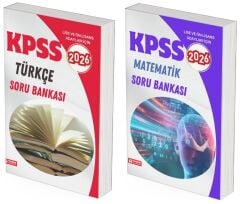 Teorem 2026 KPSS Lise Ön Lisans Türkçe + Matematik Soru Bankası 2 li Set Teorem Yayıncılık