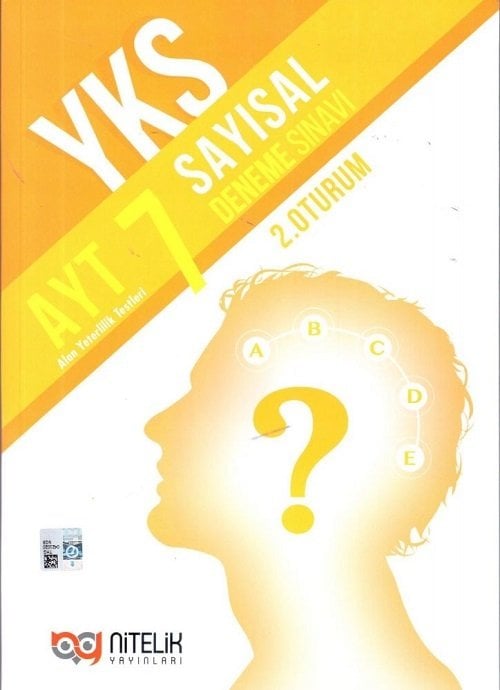 Nitelik YKS AYT 2. Oturum Sayısal 7 Deneme Nitelik Yayınları
