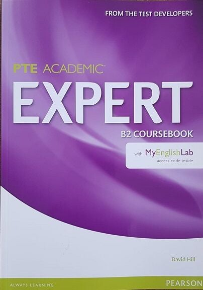 Pearson PTE Academic Expert B2 Coursebook and MyEnglishLab Pearson