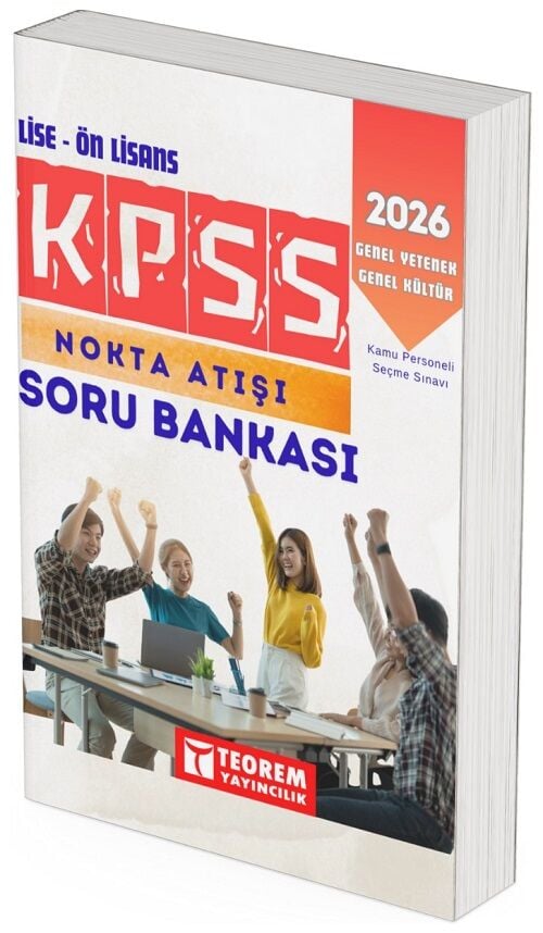 Teorem 2026 KPSS Lise Ön Lisans Nokta Atışı Soru Bankası Teorem Yayıncılık