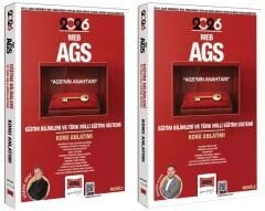 YENİ AGS - Yargı 2026 MEB-AGS nin Anahtarı Eğitim Bilimleri Türk Milli Eğitim Sistemi Konu Anlatımlı Modül 1-2 2 li Set - Gökhan Araz, Mustafa Alkan Yargı Yayınları