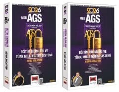 YENİ AGS - Yargı 2026 MEB-AGS nin Kilidi Eğitim Bilimleri Türk Milli Eğitim Sistemi Konu Anlatımlı Modül 1-2 2 li Set - Gökhan Araz, Mustafa Alkan Yargı Yayınları