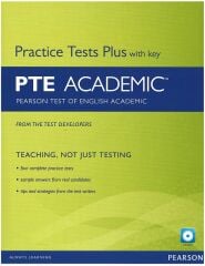 Pearson PTE Academic Practice Tests Plus With Key and CD-ROM Pearson