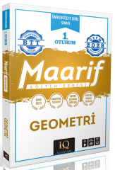 IQ Yayınları 2028 YKS TYT Geometri Maarif Eğitim Serisi 1. Oturum IQ Yayınları