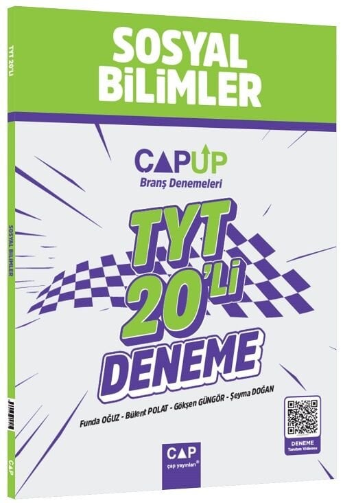 Çap Yayınları YKS TYT Sosyal Bilimler 20 li UP Deneme Çözümlü Çap Yayınları