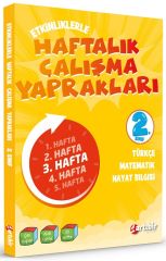 Artıbir 2. Sınıf Tüm Dersler Etkinliklerle Haftalık Çalışma Yaprakları Artıbir Yayınları