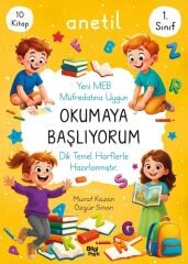 Bilgipark 1. Sınıf Okumaya Başlıyorum 10 Kitap Set Bilgipark Yayınları