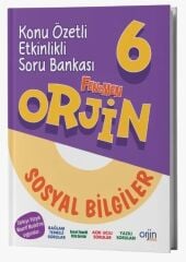 Orjin Okul 6. Sınıf Sosyal Bilgiler Maarif Modeli Konu Özetli Soru Bankası Orjin Okul Yayınları