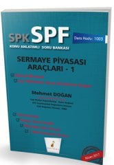 Pelikan SPK SPF 1003 Sermaye Piyasası Araçları-1 Konu Anlatımlı Soru Bankası Pelikan Yayınevi