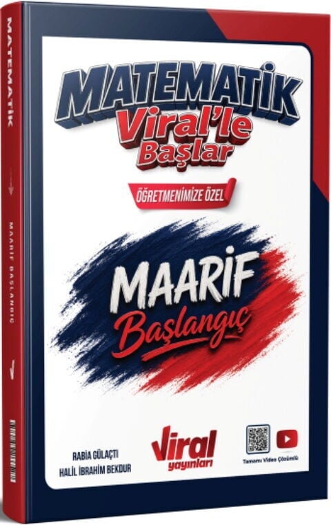 Viral YKS TYT Matematik Viralle Başlar Maarif Başlangıç Soru Bankası Çözümlü Viral Yayınları