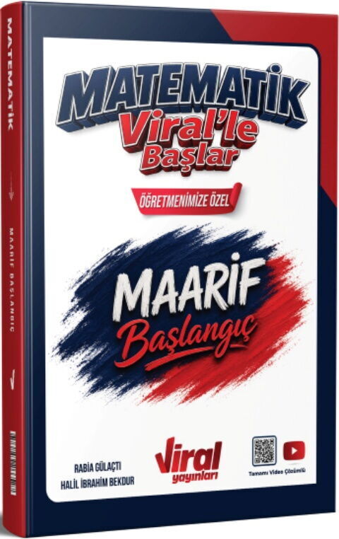 Viral YKS TYT Matematik Viralle Başlar Maarif Başlangıç Soru Bankası Çözümlü Viral Yayınları
