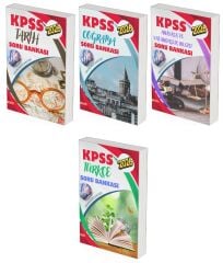 Teorem 2026 KPSS Tarih + Coğrafya + Vatandaşlık + Türkçe Soru Bankası 4 lü Set Teorem Yayıncılık
