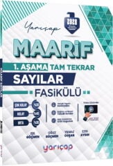 Yarı Çap 2028 YKS TYT Sayılar Maarif Fasikülü Tam Tekrar 1. Aşama Yarı Çap Yayınları