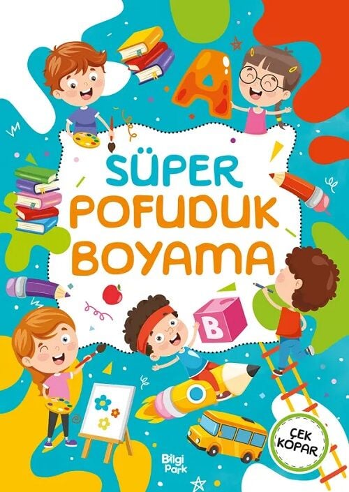 Süper Bofuduk Boyama Bilgipark Yayınları