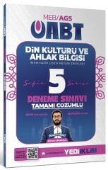 Yediiklim 2027 ÖABT Din Kültürü ve Ahlak Bilgisi Öğretmenliği SAFİR 5 Deneme Çözümlü - Burhan Karakışla Yediiklim Yayınları