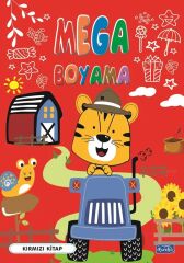 Mega Boyama Kırmızı Kitap Parıltı Yayınları