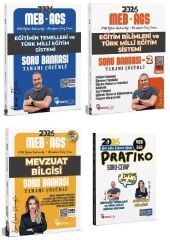 YENİ AGS - Hoca Kafası 2026 MEB-AGS Eğitimin Temelleri + Eğitim Bilimleri + Mevzuat Bilgisi Soru Bankası + Pratiko Soru Cevap 4 lü Set- Ömer Ekici, Esra Özkan Karaoğlu Hoca Kafası Yayınları