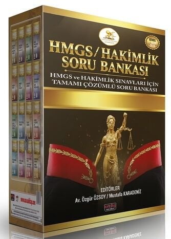 Savaş 2026 HUKAL HMGS Hakimlik Soru Bankası Seti Çözümlü - Mustafa Karadeniz Savaş Yayınları