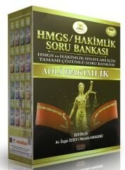 Savaş 2026 HUKAL HMGS ve Adli Hakimlik Soru Bankası Seti Çözümlü - Mustafa Karadeniz Savaş Yayınları