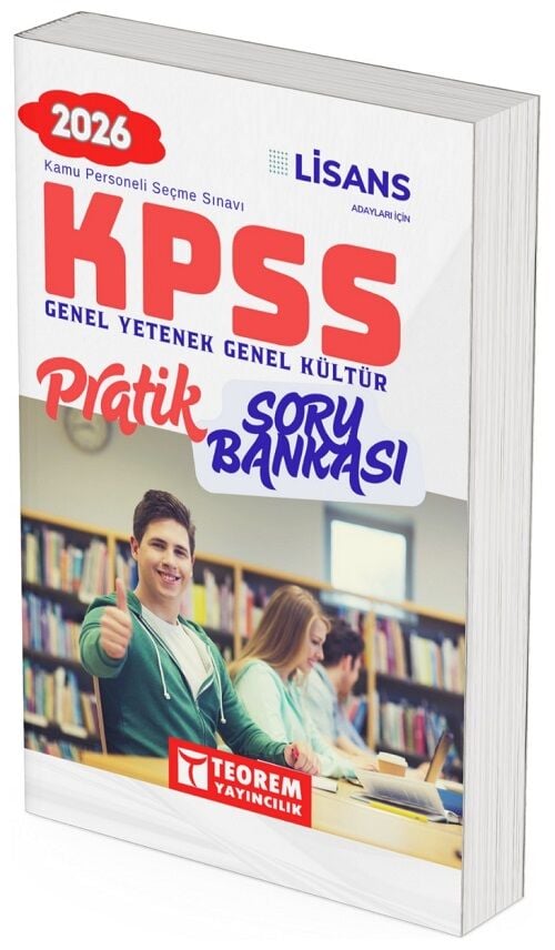 Teorem 2026 KPSS Genel Yetenek Genel Kültür Lisans Pratik Soru Bankası Teorem Yayıncılık