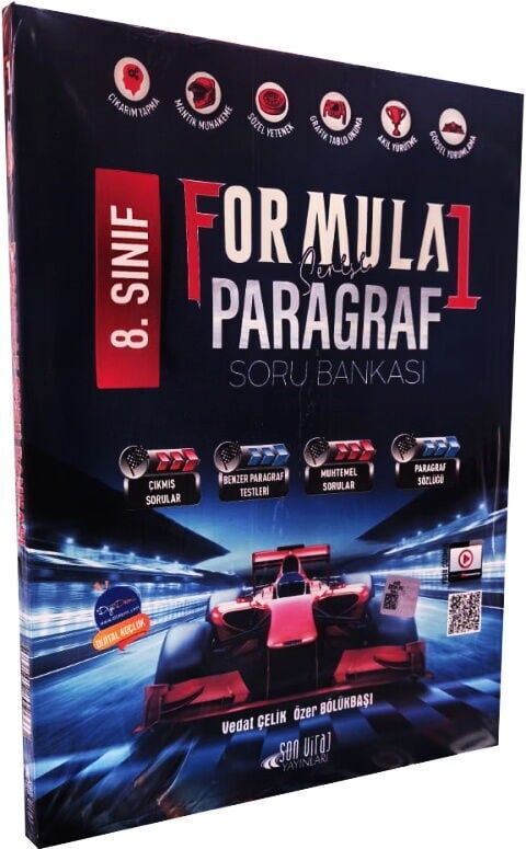 Son Viraj 8. Sınıf Paragraf Formula-1 Serisi Soru Bankası Son Viraj Yayınları