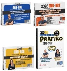 YENİ AGS - Hoca Kafası 2026 MEB-AGS Eğitimin Temelleri + Eğitim Bilimleri + Mevzuat Bilgisi Video Ders Notları + Pratiko Soru Cevap 4 lü Set- Ömer Ekici, Esra Özkan Karaoğlu Hoca Kafası Yayınları