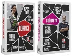 SÜPER FİYAT - İşimiz 2022 KPSS Türkçe+Coğrafya Soru 2 li Set İşimiz Yayıncılık