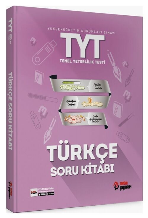 Metin YKS TYT Türkçe Soru Bankası Metin Yayınları