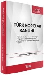 Temsil 2020 Türk Borçlar Kanunu - Bahar Yıldızhan Temsil Yayınları