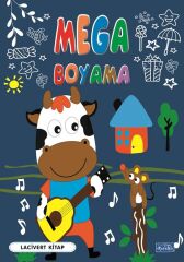Mega Boyama Lacivert Kitap Parıltı Yayınları
