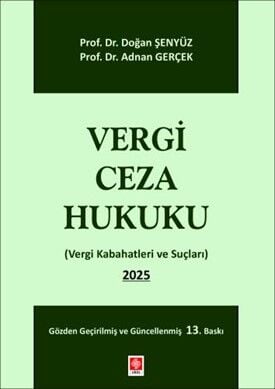 Ekin Vergi Ceza Hukuku 13. Baskı - Doğan Şenyüz Ekin Yayınları