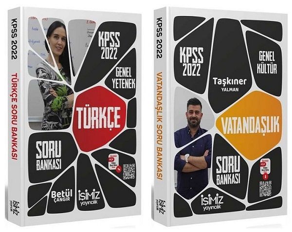 SÜPER FİYAT - İşimiz 2022 KPSS Türkçe+Vatandaşlık Soru 2 li Set İşimiz Yayıncılık
