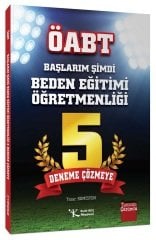 SÜPER FİYAT - Kadir Koç Akademi ÖABT BESYO Başlarım Şimdi Beden Eğitimi 5 Deneme Çözmeye Kadir Koç Akademi