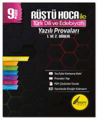 Rüştü Hoca 9. Sınıf Türk Dili ve Edebiyatı Yazılı Provaları 1. ve 2. Dönem - Rüştü Bayındır Rüştü Hoca