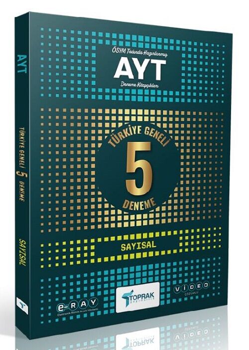 Toprak YKS AYT Sayısal E-RAY 5 Deneme Toprak Yayıncılık