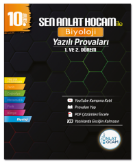 Sen Anlat Hocam 10. Sınıf Biyoloji Yazılı Provaları 1. ve 2. Dönem Sen Anlat Hocam Yayınları