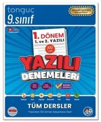 Tonguç 9. Sınıf Tüm Dersler Maarif Modeli 1. Dönem 1. Yazılı ve 2. Yazılı Denemeleri Tonguç Akademi