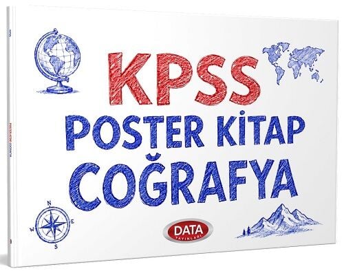 Data KPSS Coğrafya Poster Kitap Data Yayınları