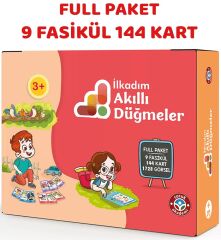 Çocuk Akademi 3 Yaş İlkadım Akıllı Düğmeler Full Paket Çocuk Akademi